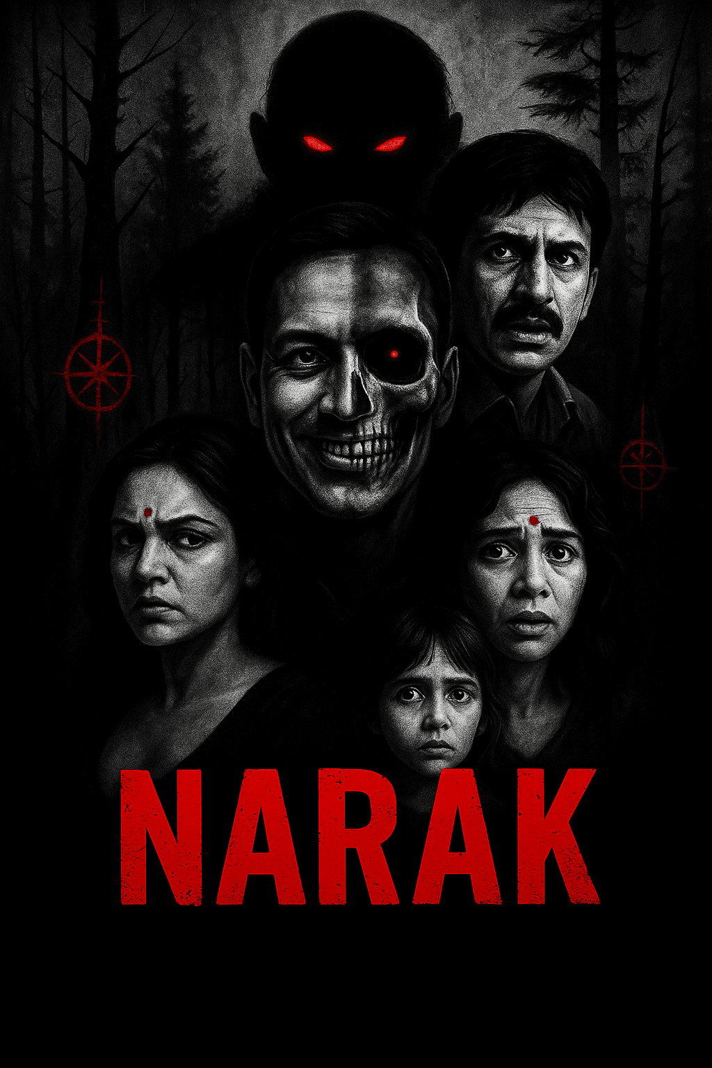 Narak supporting visual — Amalgam Studio